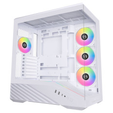Ohišje Lian-Li Vector V100 MidiATX - bela RGB