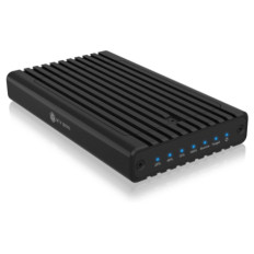 Ohišje za SSD disk M.2 => USB-C/A 2x PCIe NVMe USB 3.2 Gen2 IcyBox (IB-2817MCL-C31)