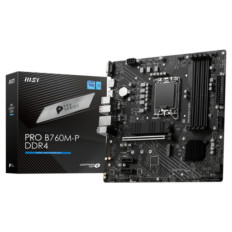 Osnovna plošča 1700 MSI B760M-P microATX VGA HDMI DisplayPort 7E02-001R