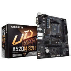 Osnovna plošča AM4 Gigabyte A520M S2H VGA DVI HDMI M.2