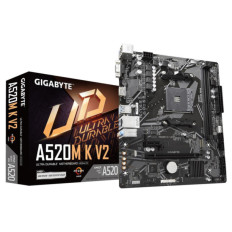 Osnovna plošča AM4 Gigabyte A520M K V2 microATX VGA HDMI