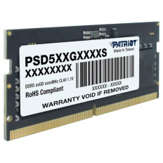 Patriot Signature Line 16GB DDR5-5600 SODIMM CL46, 1.1V