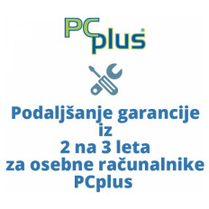 PCPLUS podaljšanje garancije iz 2 na 3 leta za PCplus osebne računalnike