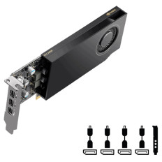 PNY RTX A400 4B GDDR6 (VCNRTXA400-PB) low profile profesionalna grafična kartica