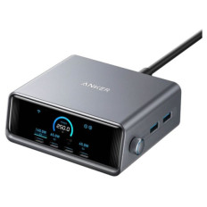 Polnilna postaja 6v1 250W Anker Prime GaN črn (A2345341)