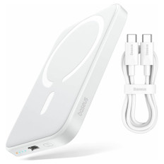 Prenosna baterija Baseus 6.000mAh 20W MagSafe mini bela (PPCXM06A)