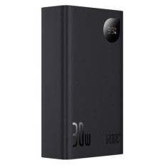 Prenosna baterija Baseus Adam 2 digitalni zaslon 20.000mAh 30W 2xUSB-A 1xUSB-C črna (420065)