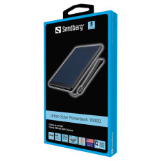 Prenosna baterija Sandberg Urban Solar Powerbank 10000