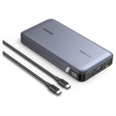 Prenosna baterija Ugreen PB205 25000mAh 145W PD 1x USB-A 2x USB-C črna (90597A)