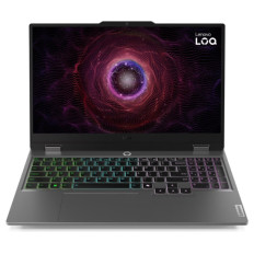Prenosnik Lenovo LOQ 15ARP9 R7-7435HS / 20GB / 512GB SSD / 15,6" FHD IPS / RTX 4050 / Windows 11 Home (siv)