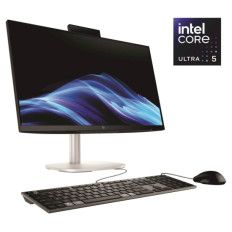 Računalnik AIO HP 68,6 cm 27,0" 2560x1440 EliteStudio 8 AiO G1i Touch Ultra 5-235/16GB /512GB/Intel grafika HDMI USB-C /280W-93%/Win11Pro srebrna (A55R5ET#BED)