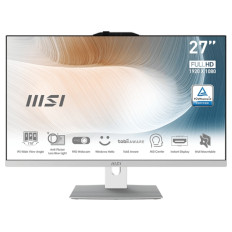 Računalnik MSI Modern AM272P 12M-1200XEU i5 / 8GB / 500GB SSD / 27" FHD / Windows 11 Pro / bel - nastavljiv po višini