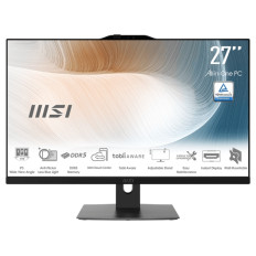 Računalnik MSI Modern AM272P 1M-1221XEU Core 7 / 16GB / 1TB SSD / 27" FHD / NoOS / črn - nastavljiv po višini
