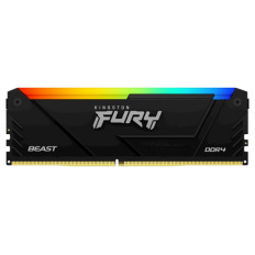 RAM DDR4 64GB 3600 FURY Beast RGB, kit 2x32GB, CL18