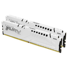RAM DDR5 32GB 6000 FURY Beast White XMP, kit 2x 16GB, CL30, DIMM