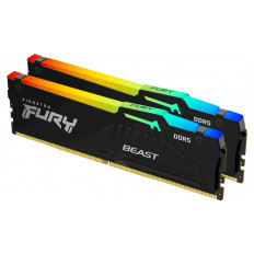 RAM DDR5 64GB 5600 FURY Beast RGB, kit 2x32GB, CL40, DIMM