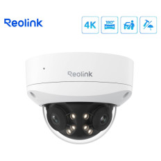 Reolink IP Kamera Duo serija P737 POE, 8MP, 4K, IK10 odporna, 180° pogledom, Nočni vid