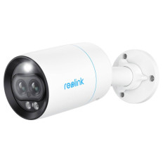 Reolink IP Kamera P330M 4K, 8MP, Zunanja, Dvojna leča, Barvni nočni vid, POE