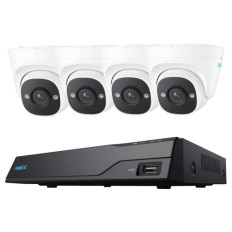 Reolink NVR snemalnik NVS8-5MD4 5MP, 8 kanalni NVR, 2TB HDD, 4x kamera POE