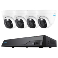 Reolink NVR snemalnik NVS8-8MD4 4K 8 kanalni NVR. 2TB HDD, 4x kamera POE