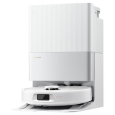 Roborock Qrevo C Pro robotski sesalnik s samočistilno postajo, bel