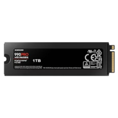 Samsung 990 PRO HeatSink SSD 1TB M.2 80mm PCI-e 4.0 x4 NVMe, V-NAND, 