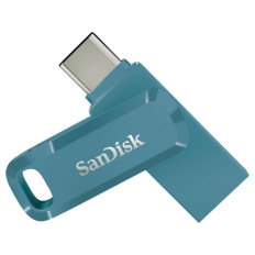 SanDisk 128GB Ultra Dual Drive Go USB-C/A 3.2 USB ključ (moder)
