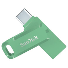 SanDisk 128GB Ultra Dual Drive Go USB-C/A 3.2 USB ključ (zelen)