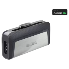 SanDisk 128GB Ultra Dual USB-C/A 3.1 Gen 1 USB ključ