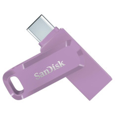 SanDisk 256GB Ultra Dual Drive Go USB-C/A 3.2 USB ključ (vijoličen)