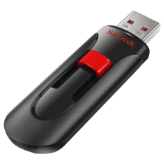 Sandisk Cruzer Glide 128GB USB 2.0 črno-rdeč spominski ključek