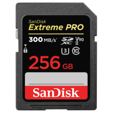 SANDISK Extreme PRO SDXC 256GB UHS-II 8K (SDSDXDM-256G-GN4IN) spominska kartica