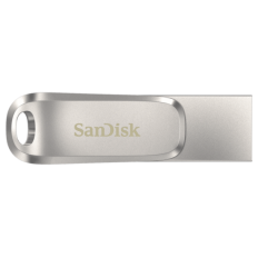 SanDisk Ultra Dual Drive Luxe USB Type-C 64GB 400MB/s USB 3.1 Gen 1, srebrn