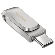 SanDisk Ultra Dual Drive Luxe USB Type-C 512GB 400MB/s USB 3.2 Gen 1, srebrn
