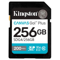 SD KINGSTON Canvas Go Plus 256GB, Class 10 UHS-I U3 V30