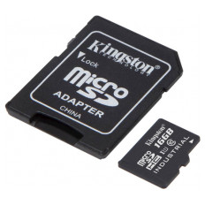 SDHC Kingston micro 16GB INDUSTRIAL, Class 10, UHS-I, U3, V30, A1