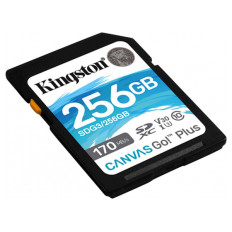 SDXC KINGSTON 256GB Canvas GO Plus, 170