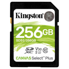 SDXC KINGSTON 256GB CANVAS SELECT Plus, 100