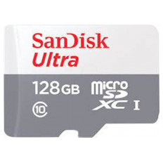 SDXC SANDISK MICRO 128GB ULTRA, 100MB