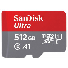 SDXC SANDISK MICRO 512GB ULTRA, 150MB