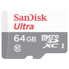 SDXC SANDISK MICRO 64GB ULTRA, 100MB