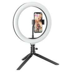 Selfie LED svetlobni obroč Blitzwolf za pametni telefon s stojalom (BW-SL3)