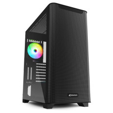 SHARKOON M30 RGB ATX okno gaming črno ohišje