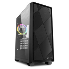 SHARKOON VS8 RGB midiATX okno črno ohišje