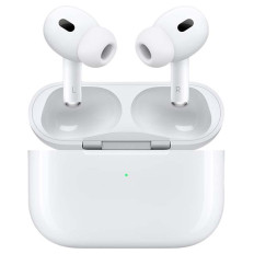 Slušalke Apple AirPods Pro 2 brezžične / MagSafe polnilni etui Type-C (bele)