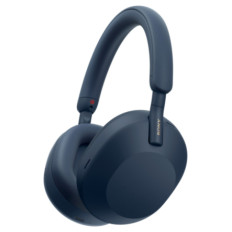 Slušalke brezžične Sony naglavne BT WH1000XM5L modre ANC (WH1000XM5L.CE7) 