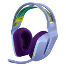 Slušalke gaming Logitech brezžične G733 Lightspeed 2,4Hz - vijolične (981-000890)