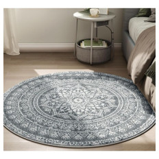 SONGMICS HOME Okrogla Preproga, 120 cm