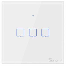SONOFF pametno stensko stikalo Wi-Fi trojno T0EU3C-TX