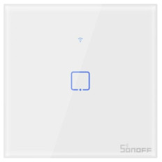 SONOFF pametno stensko stikalo Wi-Fi + RF433 enojno T1EU1C-TX